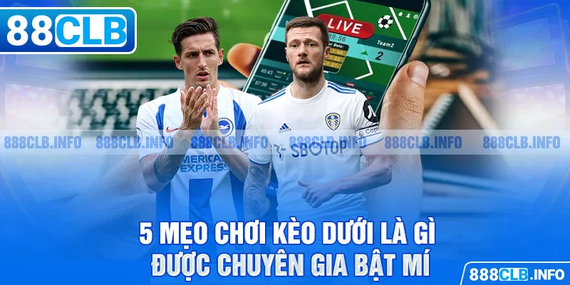 Kèo Dưới Là Gì? 5 Cách Đặt Cao Thủ Không Muốn Bạn Biết - Getuxa