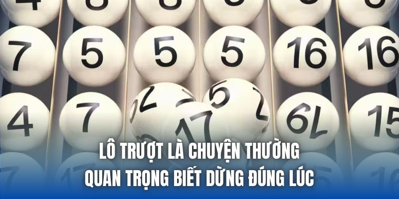 Lô Trượt Là Chuyện Thường, Quan Trọng Biết Dừng Đúng Lúc - Getuxa