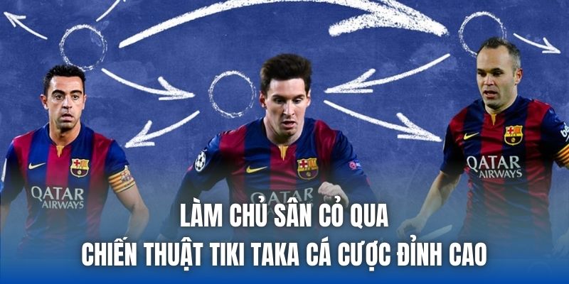 Làm Chủ Sân Cỏ Qua Chiến Thuật Tiki Taka Cá Cược Đỉnh Cao - Getuxa